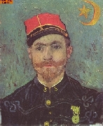 Bildnis des Leutnants Milliet nach van Gogh